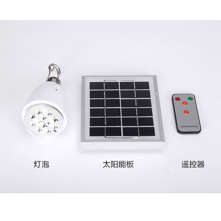 多功能太阳能LED照明灯泡